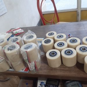 آموزش تعویض چرخ های جک پالت